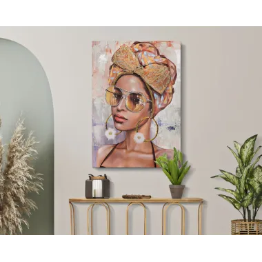 OBRAZ NA PŁÓTNIE Jennifer -B- 70X3X100 cm